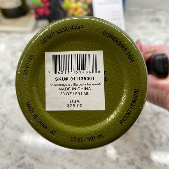 Starbucks x Stanley Limited Edition Military Commitment Tumbler, 20 0z.NWT. Rare - Picture 11 of 11